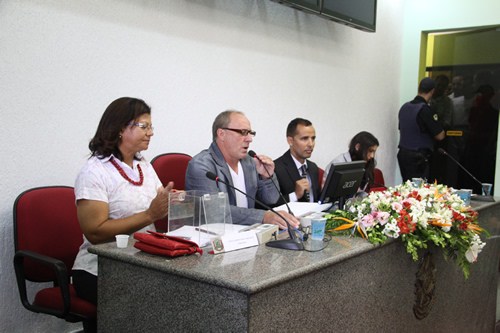 IVAN (Presidente),DEMÉRCIO (Vice-Presidente), SUELI(1º Secretário), VALDILENE(2º Secretário)